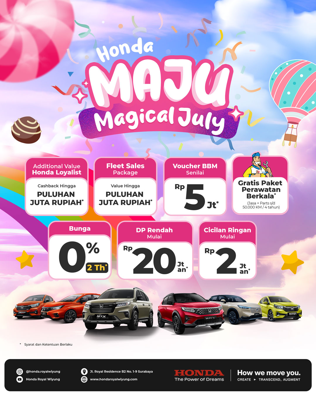 Promo Honda Royal Wiyung