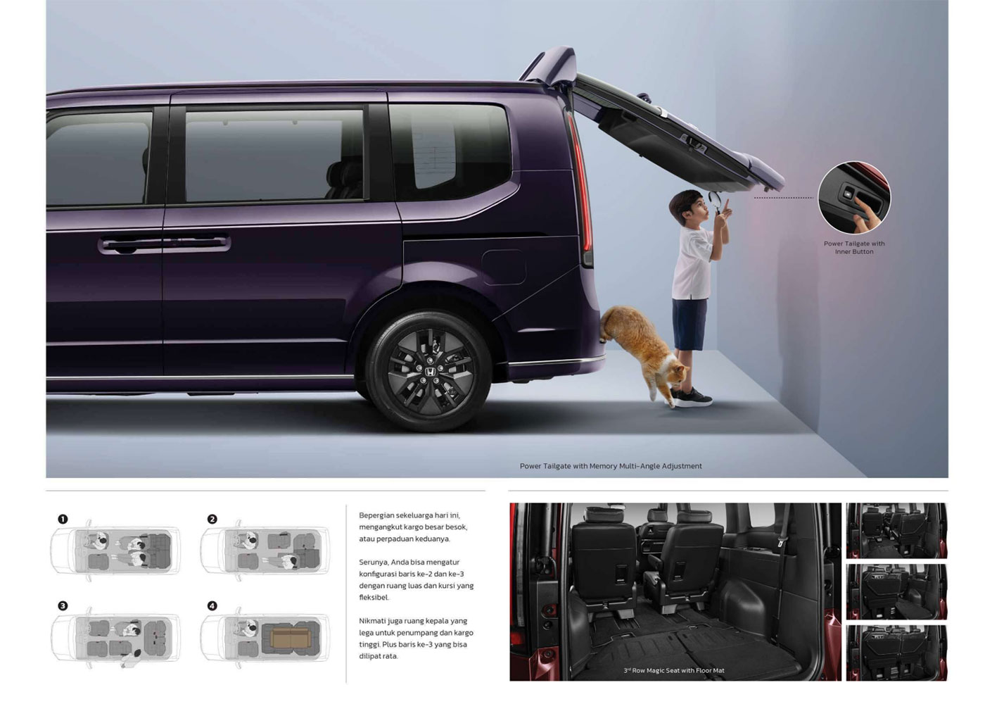 Fitur Honda STEP WGN