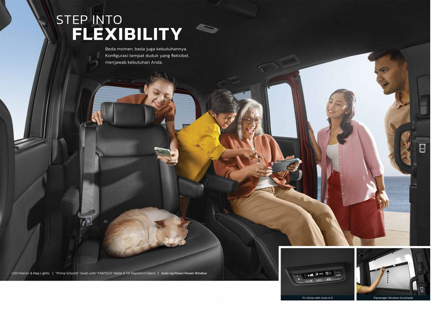 Fitur Honda STEP WGN