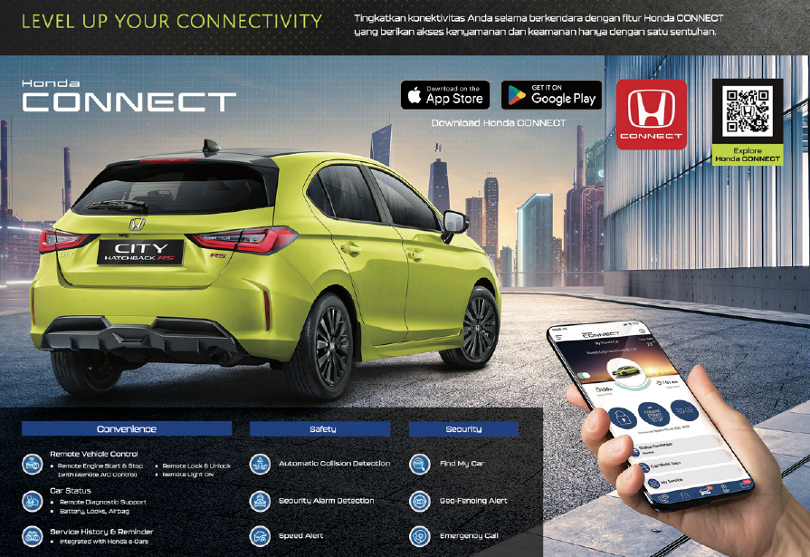 Fitur Honda City Hatchback RS