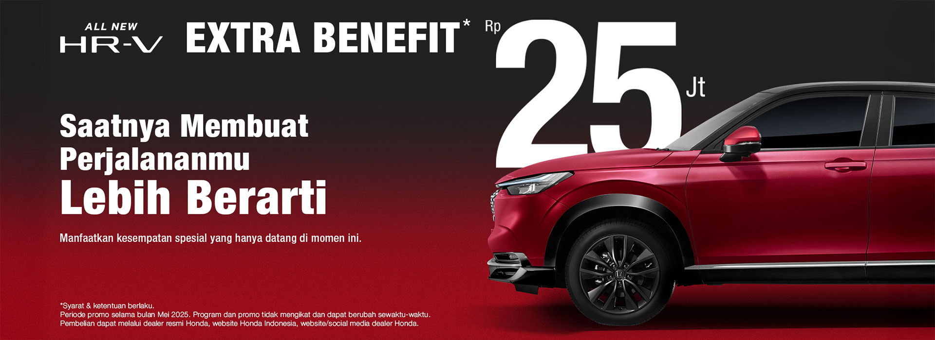 Promo Honda HR-V 25 Juta